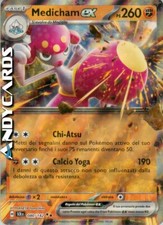 MEDICHAM ex 080/142 • Rara Holo Foil • Corona Astrale SCR POKEMON