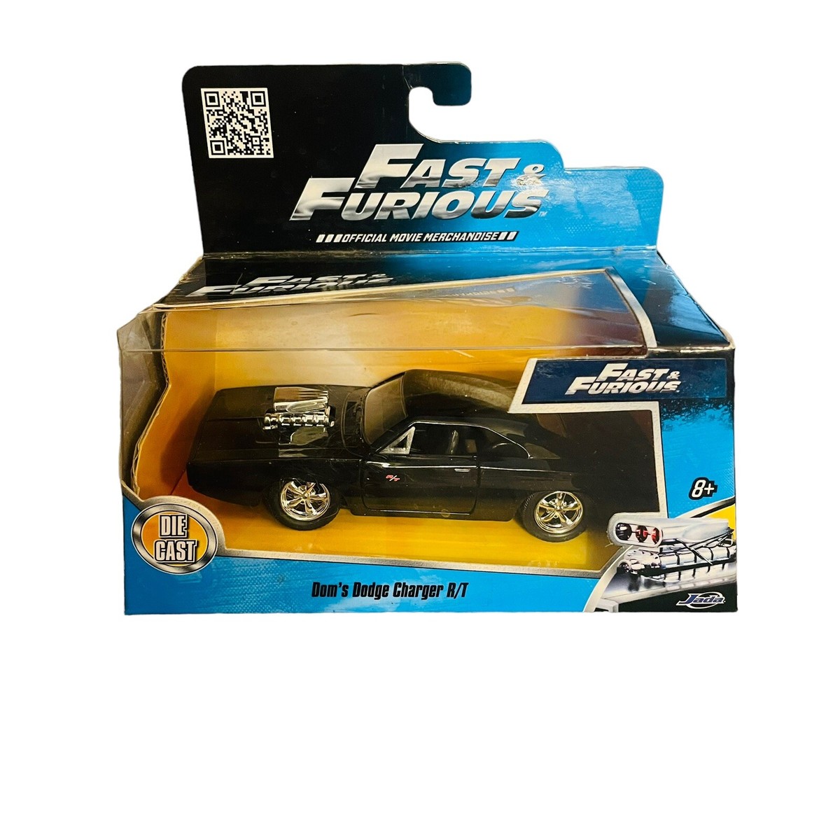 Fast Furious 7 Dom's Dodge Charger R/T Black 1/32 Jada toys. | eBay