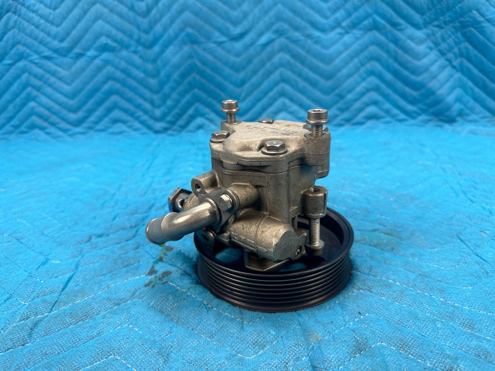 Bentley Continental Flying Spur Power Steering Pump w/ Pulley 29k 2006-2012 OEM