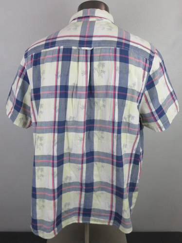 Mens Tommy Bahama Short Sleeve Button Front Shirt Size XXL Cotton Multicolor - Picture 2 of 9
