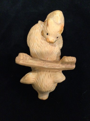 Pigs Playing Ceramic figurine Piglet on Back Piggy Stuck Fence Tan Cute 3.5” - Picture 6 of 9