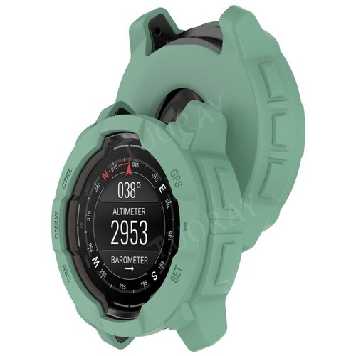 Etui na Garmin Instinct 3 45/50MM Odporne na wstrząsy Wytrzymałe TPU Ochrona Bumper Cover - Zdjęcie 21 z 60