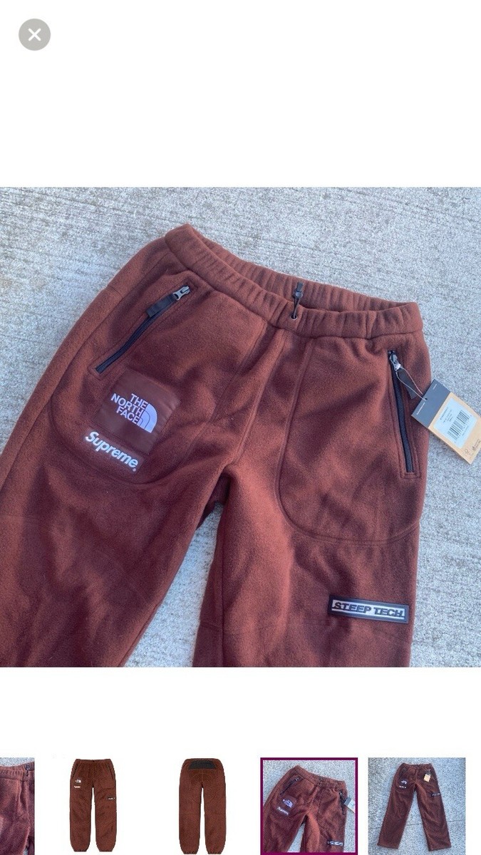 Supreme The North Face Fleece Pants STEEP Tech TNF WinterSmall