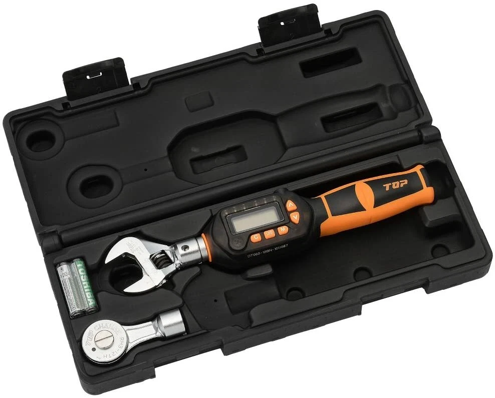 TOP Digital Torque Wrench Set Monkey 10 26 Ratchet 12 60N m DS060 12BN Japan
