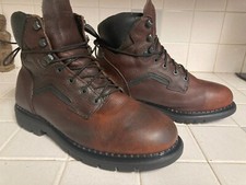 Red Wing 926 Dyna-Force Lace Up Boots EH Electrical Hazzard Made In USA 12 H