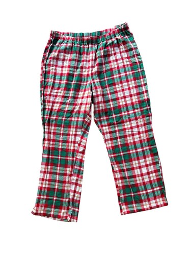 Red and Green Plaid Pajamas Outfit Christmas Jammies for your Families PXL - Picture 5 of 12