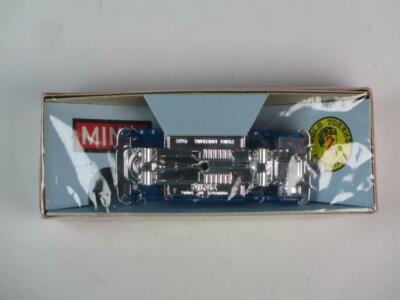 VINTAGE ROVEX MINIX OO Waage Auto RC8 Hillman Minx blau VERSIEGELT 1964 Werksfehler