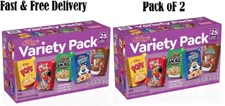 (2 Pack) Kellogg's Assorted Cereal (26.97 oz., 25 pk.)  Free Shipping