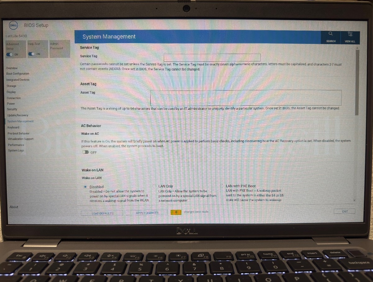 DELL LATITUDE 5430, ADMIN NO PASSWORD BIOS CHIP LA-L591P 4X33N