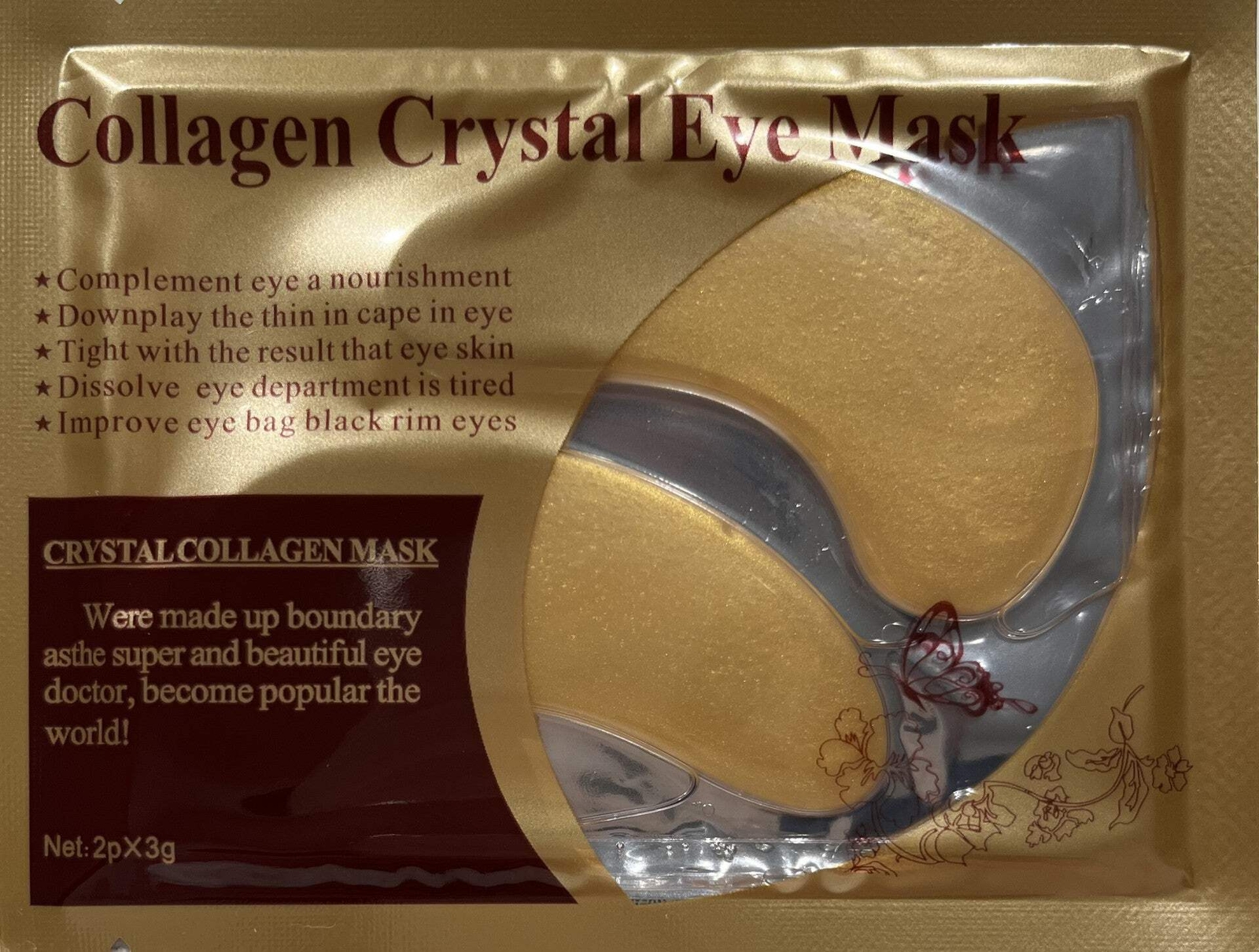 Collagen Eye Mask for Brightening and Reducing Dark Circles  -image