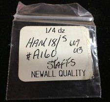 HAMILTON 18s 607 013 Newall A160 Balance Staff