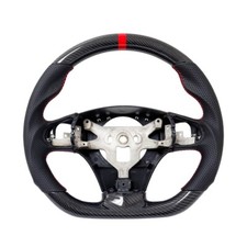 Revesol Carbon Red Ring Steering Wheel For 2011-2013 Corvette Grand Sports C6 At