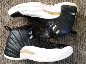 2004 NIKE AIR JORDAN XII 12 RETRO PLAYOFF BLACK WHITE RED BRED 136001-016 SZ 13 | eBay