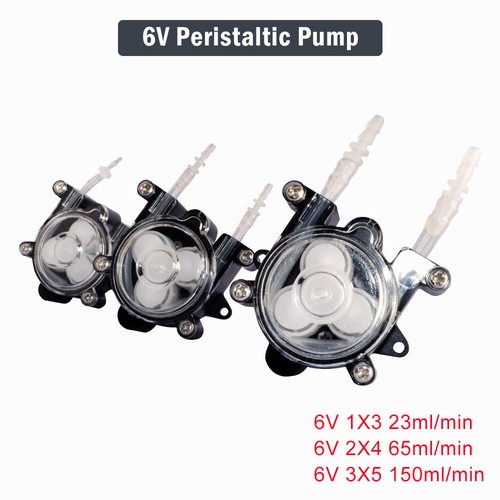 6V DC Dosing Pump Peristaltic Head for Aquarium Lab Analytical Water