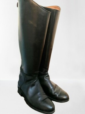 Ariat Ladies Hunter Zip Back Dress Boots Black Style 55305