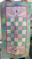 Easter Bunny Wall Hanging / Table Runner Quilt