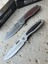 (WHOLESALE LOT x 10) ElitEdge Ball Bearing Spring Assisted Pocket Knife - B001