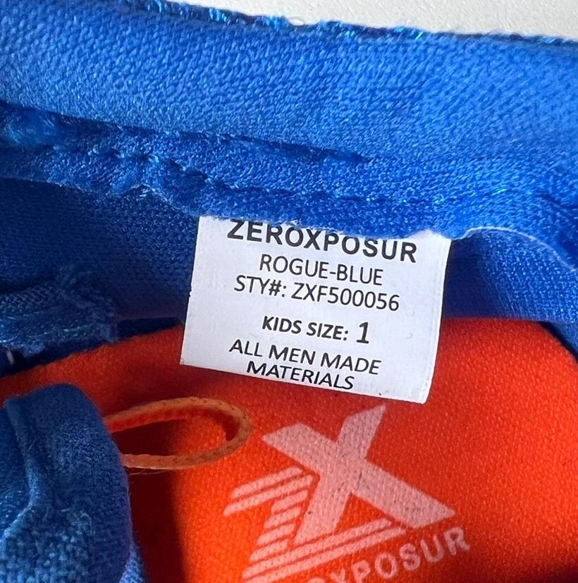 Zeroxposur Niños Jóvenes Calzado Exterior Sandalias Agua Azul Naranja Talla 1Y Nuevo con Etiquetas Foto 4 de 4