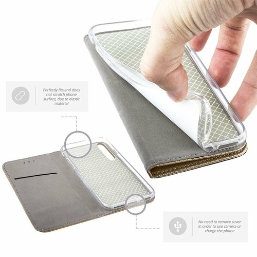 Do Samsung Galaxy A40 - SMART MAGNET Etui na telefon komórkowy Portfel Etui Futerał ochronny Case - Zdjęcie 22 z 45
