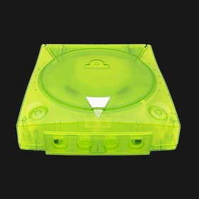 SEGA Dreamcast DC Retro Video Game Console Transparent Case