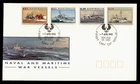 DR WHO 1993 AUSTRALIA FDC SHIP NAVAL/MARITIME WAR VESSELS COMBO $1.20 R66844