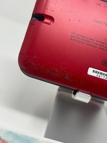 Nintendo 3DS XL Red Console English US Version Tested w/Game + Charger