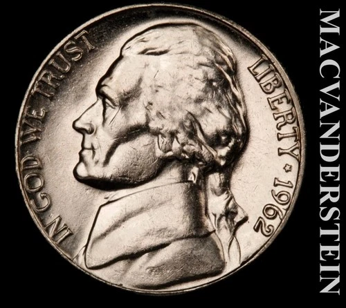 1962-D Jefferson Nickel — photo from another recent sale