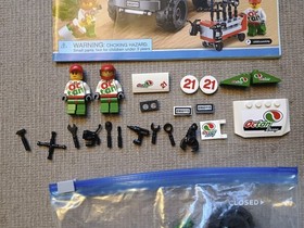LEGO City 60115 and 60121 Complete with Instructions