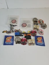 Lot Of Harley Davidson Collectible Pins  Lot Ohio Wauseon Biketoberfest Bikeweek