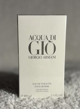 NEW Giorgio Armani Acqua Di Gio PARFUM 100ml / 3.3 oz Sealed In Original Box