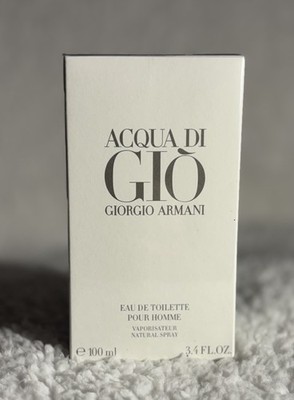 NEW! Giorgio Armani Acqua Di Gio PARFUM 100ml / 3.3 oz Sealed In Original Box!