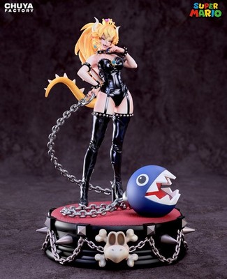 Bowsette UNBEMALT 3d gedruckt DIY Resin Statue Kit / Figur von Chuya Factory
