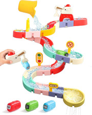 Kids Bath Toys for Kids Ages 4-8 3-5 with Magnetic Car Bath Toys Mold Free  DIY