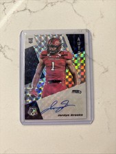 2020 Panini Mosaic Jordyn Brooks Rookie RC Auto #RA52