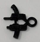 VINTAGE 1989 HASBRO GI JOE COBRA ANNIHILATOR HELICOPTER BLACK PART ACCESSORY