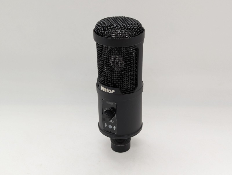 MIC ONLY Veetop BM-65 microphone USB wired condenser cardioid studio for PC