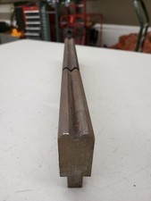 Press Brake Tooling V Die 3/8" Opening Sectionalized 2 Pieces 12.75" Total BTB1