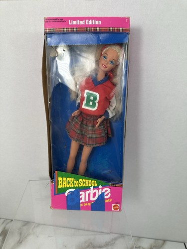Mattel 1992 Back To School Barbie Special Edition Cheerleader Vintage Used - Picture 1 of 10
