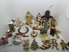 Vintage Christmas Ornaments Assorted Lot of 23