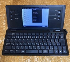 KING JIM Pomera DM100 Digital Memo Compact Keyboard Notepad Bluetooth Tested