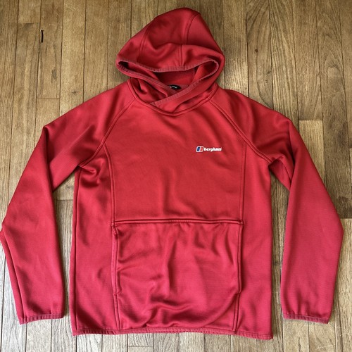 Berghaus Youth Red Hoodie Size Large 13 UK - Picture 2 of 9