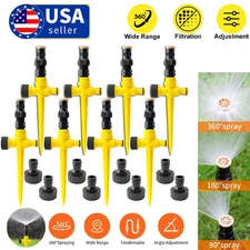 360° Rotation Auto Irrigation System Garden Lawn Sprinkler Patio Save Water