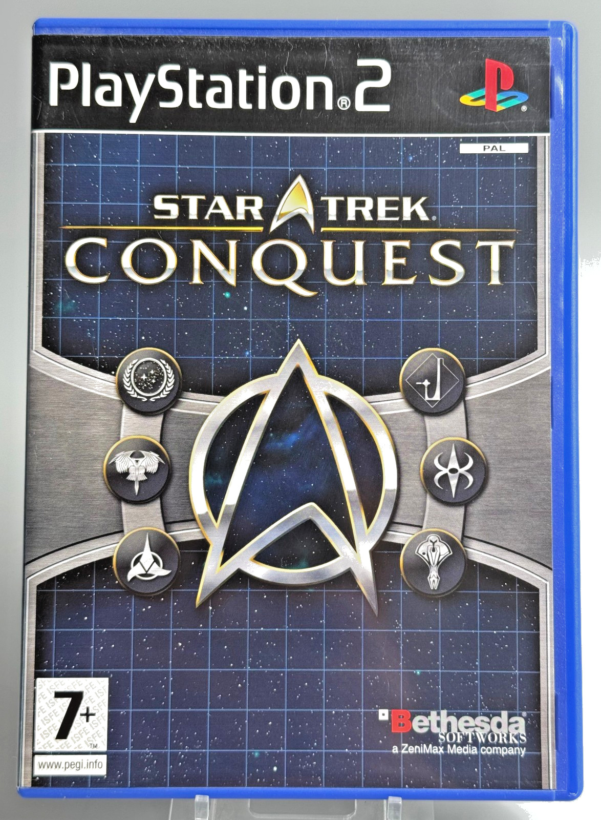 Jeu STAR TREK Conquest sur Playstation 2 PS2 PAL VF CD non rayé