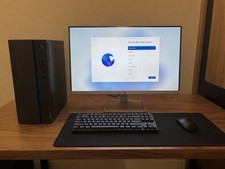 An all included work or gaming setup