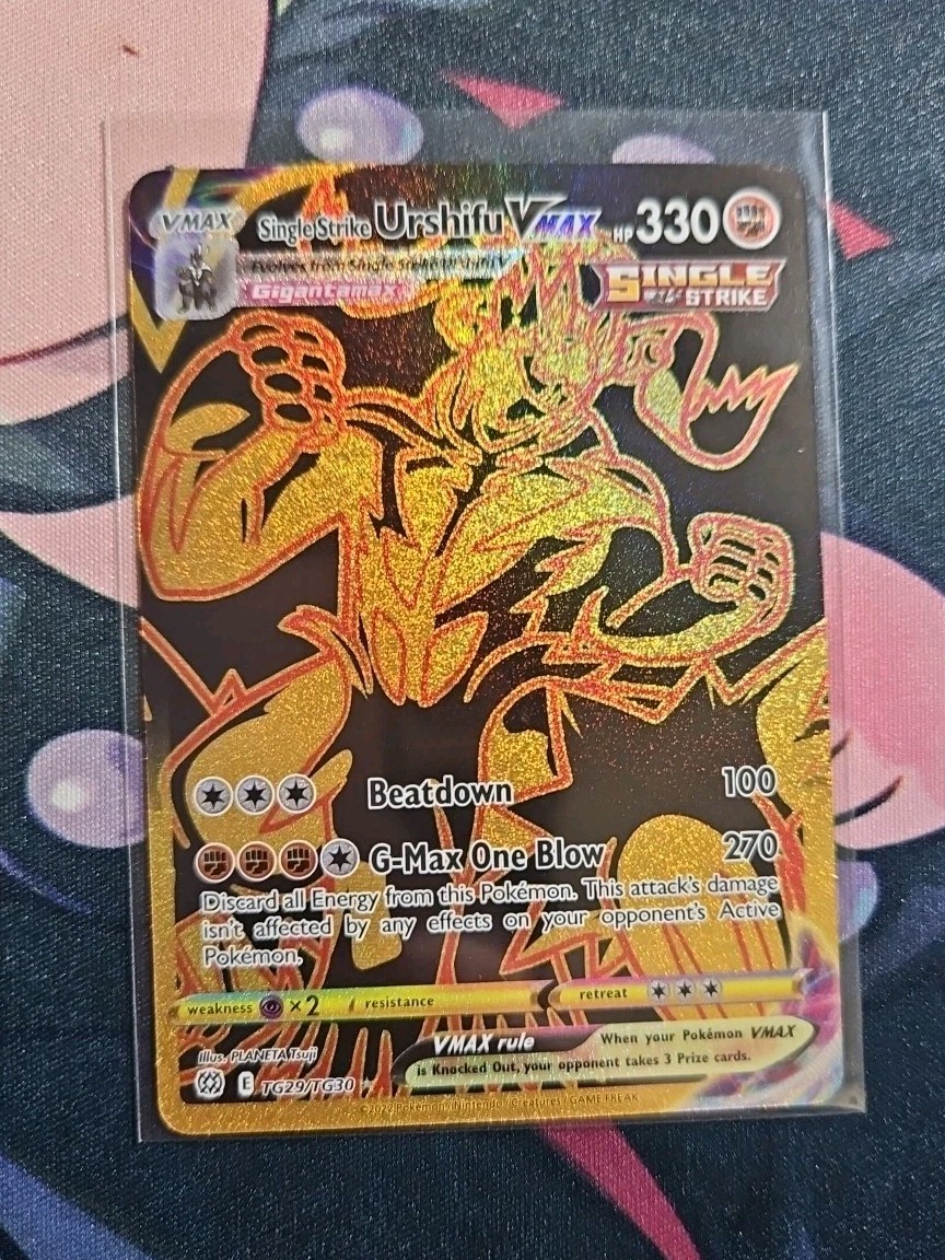 Single Strike Urshifu VMAX TG29 Brilliant Stars Full Art Ultra Rare Pokemon NM 