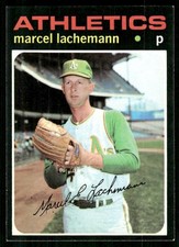 1971 Topps - Marcel Lachemann #84 (RC) set break