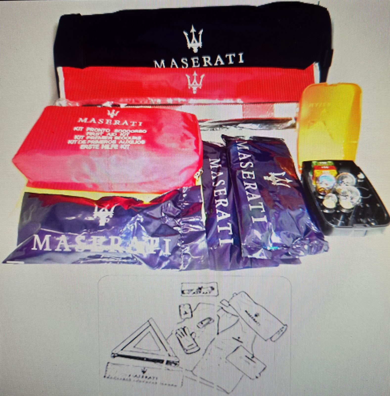 Maserati premium emergency kit 920001658