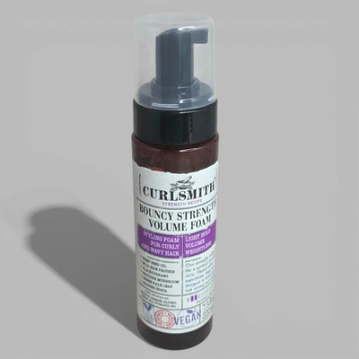 #ad #ad Curlsmith Bouncy Strength Volume Foam for Curly amp; Wavy Hair 7.5oz 222 ml New $18.95