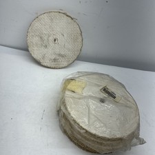 Dayton Quantity 5 ,  Sisal Buffing Wheel 8 inch x 1/2 inch bore x 1/2&rdquo; 6a824