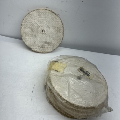 Dayton Quantity 5 ,  Sisal Buffing Wheel 8 inch x 1/2 inch bore x 1/2  6a824